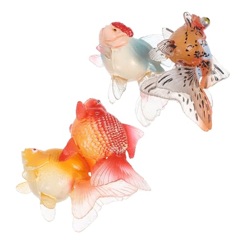 HOMOBABE 4 Stück Realistische Goldfisch Figuren Leichtes Strapazierfähiges Deko Aquarium Schreibtisch Meeresstil Restaurant Geschenk für Familie und Freunde HOMOBABE 4 Stück Realistische Goldfisch Figuren Leichtes Strapazierfähiges Deko Aquarium Schreibtisch Meeresstil Restaurant Geschenk für Familie und Freunde von HOMOBABE