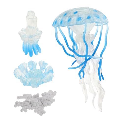 HOMOBABE 4 Stück Realistische Quallenfiguren Teiliges Pädagogische Fischglas Dekoration Kognitive Entwicklung Lernspielzeug Meereslebewesen Lebenszyklus Modell Aquarium Zubehör HOMOBABE 4 Stück Realistische Quallenfiguren Teiliges Pädagogische Fischglas Dekoration Kognitive Entwicklung Lernspielzeug Meereslebewesen Lebenszyklus Modell Aquarium Zubehör von HOMOBABE