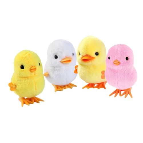 HOMOBABE 4 Stück Teiliges Aufziehspielzeug Kleine Hühner und Enten Wind Up für Party Fördert Kreativität und Motorische Fähigkeiten Batteriefrei Springendes Küken HOMOBABE 4 Stück Teiliges Aufziehspielzeug Kleine Hühner und Enten Wind Up für Party Fördert Kreativität und Motorische Fähigkeiten Batteriefrei Springendes Küken von HOMOBABE