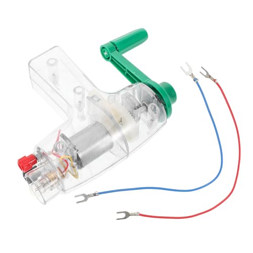 HOMOBABE Handgenerator DIY Bausatz Einfacher Zusammenbau Praktisches Lernspielzeug für Elektronik Experimentierkasten Ab Grundschule für Wissenschaftsunterricht und Eltern Junge HOMOBABE Handgenerator DIY Bausatz Einfacher Zusammenbau Praktisches Lernspielzeug für Elektronik Experimentierkasten Ab Grundschule für Wissenschaftsunterricht und Eltern Junge von HOMOBABE