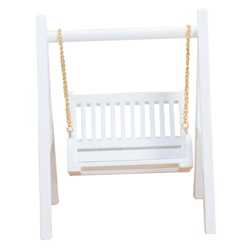 HOMOBABE Mini Garten Schaukel Realistisches Puppenhaus Möbel Zubehör für Detailreiche Wohnzimmereinrichtung und Dekoration HOMOBABE Mini Garten Schaukel Realistisches Puppenhaus Möbel Zubehör für Detailreiche Wohnzimmereinrichtung und Dekoration von HOMOBABE