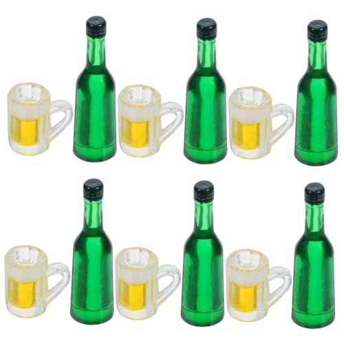 HOMOBABE Miniatur Bierkrug aus Resin Dekorative Winzige Bierbecher für Puppenhaus Mini Haus Dekoration Realistische Miniatur Getränkeflaschen für Mikro Landschaft und Foto Requisiten HOMOBABE Miniatur Bierkrug aus Resin Dekorative Winzige Bierbecher für Puppenhaus Mini Haus Dekoration Realistische Miniatur Getränkeflaschen für Mikro Landschaft und Foto Requisiten von HOMOBABE