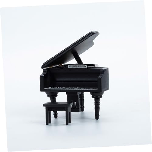 HOMOBABE Miniatur Holz Klaviermodell Puppenhaus Dekoration Realistisches Mini Piano Ornament für Puppenmöbel Leichtes Miniatur Instrument für Schlafzimmer und Ankleidezimmer Kindgerechtes HOMOBABE Miniatur Holz Klaviermodell Puppenhaus Dekoration Realistisches Mini Piano Ornament für Puppenmöbel Leichtes Miniatur Instrument für Schlafzimmer und Ankleidezimmer Kindgerechtes von HOMOBABE