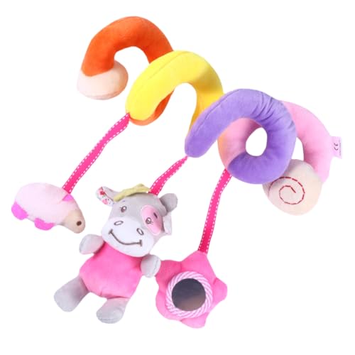 HOMOBABE Multifunktionales aus Weichem Plüsch mit Klingel Wickelspielzeug für Kinderbett und Babysitz Farbenfroh und Leicht für Junge Mädchen zum Greifen und Entdecken HOMOBABE Multifunktionales aus Weichem Plüsch mit Klingel Wickelspielzeug für Kinderbett und Babysitz Farbenfroh und Leicht für Junge Mädchen zum Greifen und Entdecken von HOMOBABE