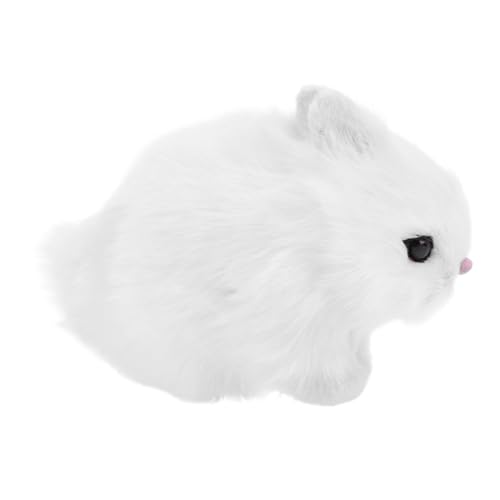 HOMOBABE Plüsch Kaninchen Ornament Niedliche Cartoon Hase Figur aus Hochwertigem Plüschmaterial Langlebig und Robust als Dekoration für Schreibtisch Geeignet HOMOBABE Plüsch Kaninchen Ornament Niedliche Cartoon Hase Figur aus Hochwertigem Plüschmaterial Langlebig und Robust als Dekoration für Schreibtisch Geeignet von HOMOBABE