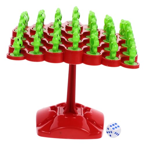 HOMOBABE Spieler Frosch Balance Spiel Baumstamm Gleichgewichtsspiel für Familie Pädagogisches Geschicklichkeitsspiel mit Froschfiguren und Würfel Interaktives Lernspiel für Vorschule und HOMOBABE Spieler Frosch Balance Spiel Baumstamm Gleichgewichtsspiel für Familie Pädagogisches Geschicklichkeitsspiel mit Froschfiguren und Würfel Interaktives Lernspiel für Vorschule und von HOMOBABE