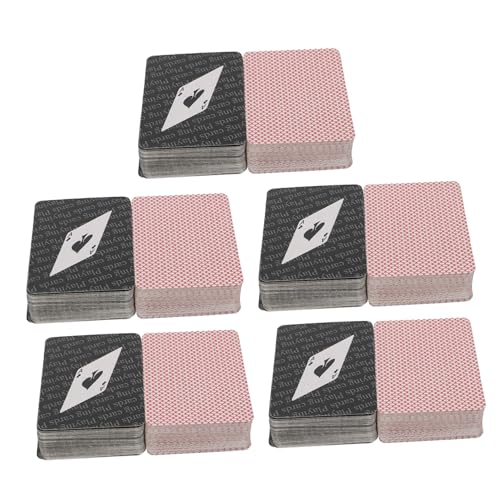 HOMOBABE Spielkarten Pokerkarten für Partys Rote Schwarze für Reisen und Feiern Robustes und Flexibles Material HOMOBABE Spielkarten Pokerkarten für Partys Rote Schwarze für Reisen und Feiern Robustes und Flexibles Material von HOMOBABE