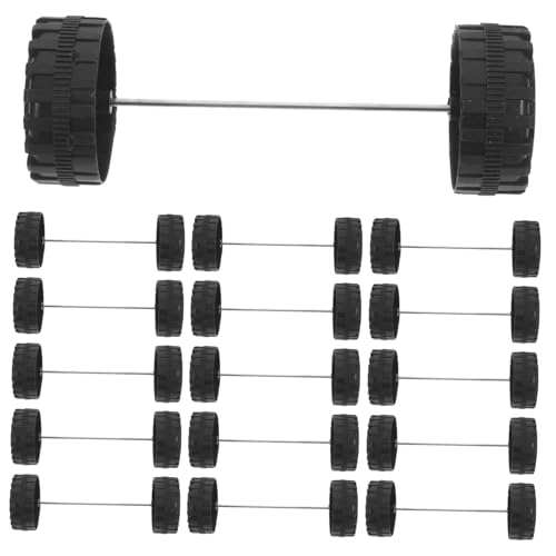 HOMOBABE Teiliges Spielzeugauto Rad Kunststoffräder mit Metallachsen Robustes DIY Zubehör für Modellbau Bastelbedarf Vielseitig für Auto Fahrzeughandwerk HOMOBABE Teiliges Spielzeugauto Rad Kunststoffräder mit Metallachsen Robustes DIY Zubehör für Modellbau Bastelbedarf Vielseitig für Auto Fahrzeughandwerk von HOMOBABE