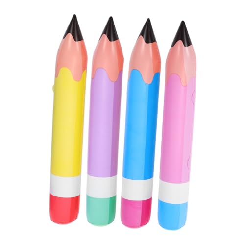HOMOCONO 4 Stück Teiliges Aufblasbarer Buntstifte aus PVC Vielseitige Dekoration für Schulpartys und Klassenzimmer Riesige Detailreiche Luftballons als Blickfang und Fotohintergrund HOMOCONO 4 Stück Teiliges Aufblasbarer Buntstifte aus PVC Vielseitige Dekoration für Schulpartys und Klassenzimmer Riesige Detailreiche Luftballons als Blickfang und Fotohintergrund von HOMOCONO