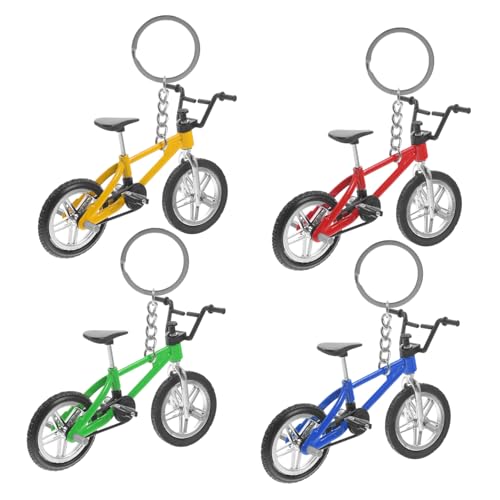 HOMOCONO Simulation Legierung Fahrrad Modell Schlüsselanhänger Mini Fahrrad Für Schlüssel Tasche Dekorationen von HOMOCONO