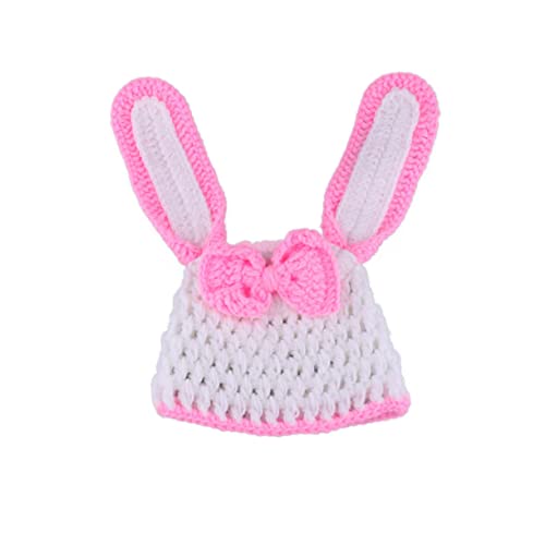 HOMSFOU 1 Satz Kostüme für die Babyfotografie Blätter geboren Junge Windeln Bausatz rabbit costume photography props Foto-Requisiten für Kleinkinder handgestrickte Kinderkleidung von HOMSFOU