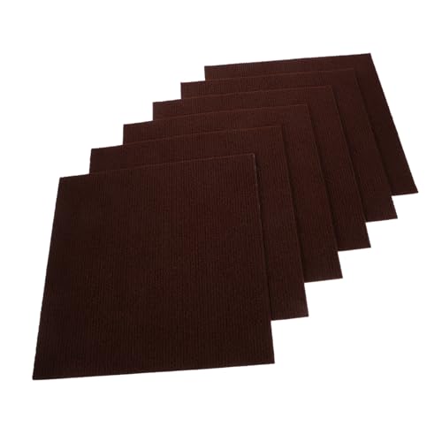 HOMSFOU 10st Spleißmatte Puzzlematte Teppich Teppich Teppich Puzzle Sortierschalen Teppiche -bodenmatte Fliesenteppich Ineinandergreifende Teppichfliese Polyester (Polyester) von HOMSFOU