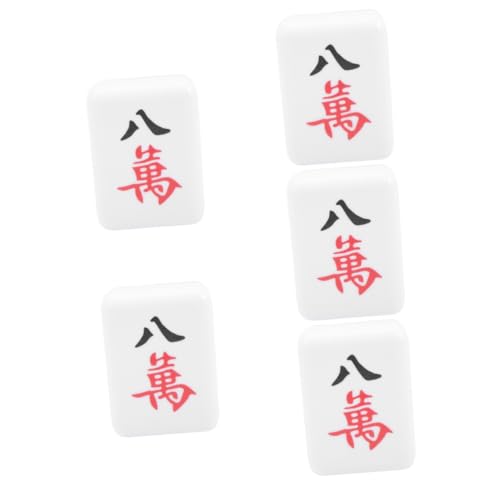 HOMSFOU 5st Mahjong Nachtlicht Ästhetische Leuchten Retro-schreibtischlampe USB-nachtlicht Mahjong-desktop-Ornament Vintage-dekor Nachtlampe Für Kinder Nachtlicht Mit Batterie Abs von HOMSFOU