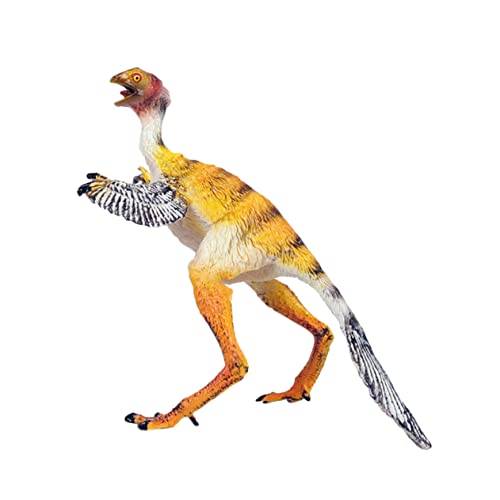 HOMSFOU Figur 1stk Spielzeuge Sinosauropteryx-Modell Sinosauropteryx-Spielzeug Simulation Sinosauropteryx Lebensechter Dinosaurier Ornamente Künstlich von HOMSFOU