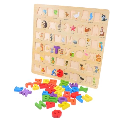 HOMSFOU Holzspielzeug Russisches Alphabet Lernpuzzle Stabil Tragbares Montessori Holzbuchstaben Brett Für Reise Lernspielzeug Kreativität Und Sprachentwicklung HOMSFOU Holzspielzeug Russisches Alphabet Lernpuzzle Stabil Tragbares Montessori Holzbuchstaben Brett Für Reise Lernspielzeug Kreativität Und Sprachentwicklung von HOMSFOU