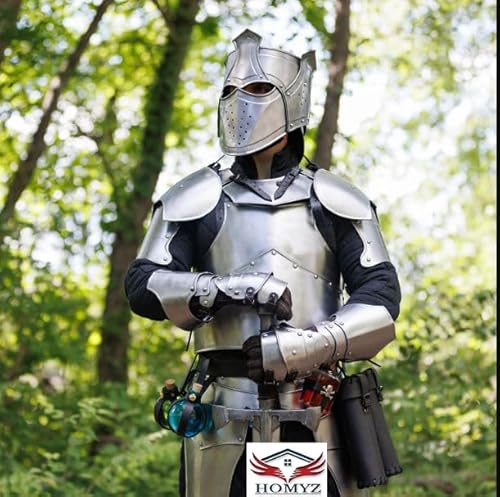 HOMYZ Armor Herr des Ringes, Cosplay-Kostüm, mittelalterlicher Stahlkürass, Halbkörperpanzer, Halloween-Kostüm von HOMYZ