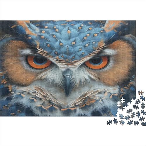 Eule Puzzlespiel 1000 Teile Puzzles Für Erwachsene Lernspiel Herausforderung Spielzeug 1000 Teile Puzzles Für Erwachsene Kinder Erwachsenen Puzzlespiel Puzzel 1000pcs (75x50cm) von HONGBING