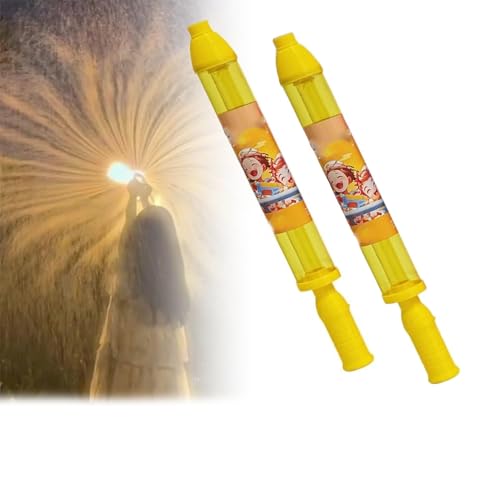 Wasser-Feuerwerk-Spielzeug, Feuerwerk-Wasserpistolen-Spielzeug, Wassersprühsprinkler for den Außenbereich, Spritzspaß-Aktivitätsspritzer, Wasserspielsprinkler, Poolspiel for Outdoor-Aktivitäten(2pcsYe von HONGDUO