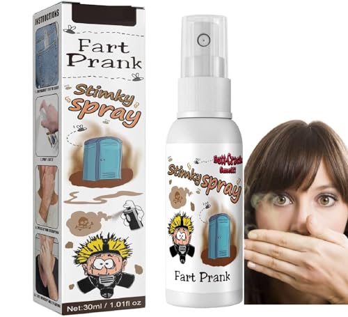 HONGECB Fart Prank Spray, Farts Spray Prank Sachen, Furz Streich Spray, Furzspray Extrem Stinkend, Prank Sachen Stinkspray, für Kinder und Erwachsene, Langanhaltender Schlechter Geruch (Pack of 1) von HONGECB