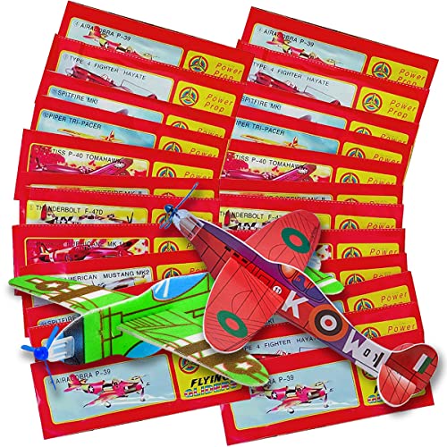 Gleitflugzeuge Set, Styroporflieger Flugzeuge Modell, Styropor-Flieger, Gleitflugzeuge für Kinder, Segelflugzeug Schaum, Gleiter Flieger, für Mitgebsel Überraschung, Einzeln Verpackt, 24 Stück von HONGECB