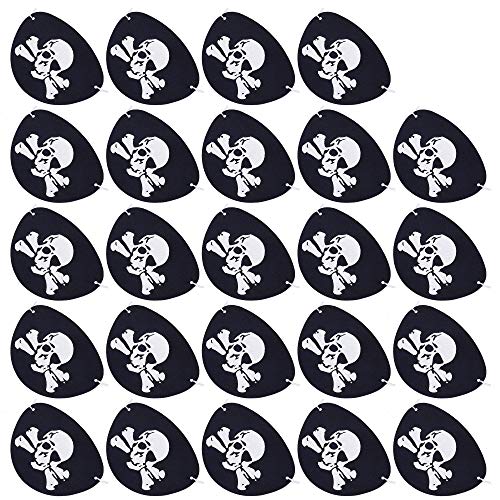 Augenklappen Pirat Schwarz Piraten Zubehör Filz für Halloween Party Weihnachten 24 Stück Augenklappen Pirat Schwarz Piraten Zubehör Filz für Halloween Party Weihnachten 24 Stück von HONGXIN-SHOP