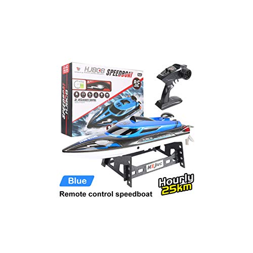 HONGXUNJIE Control RC Boot,Schnelle ferngesteuertes Boot für Pool und Seen，Hohe Geschwindigkeit 25/35 km/h/Abstand Indikator/Automatische Flip,Spielzeug Geschenk für Jungen Mädchen von HONGXUNJIE