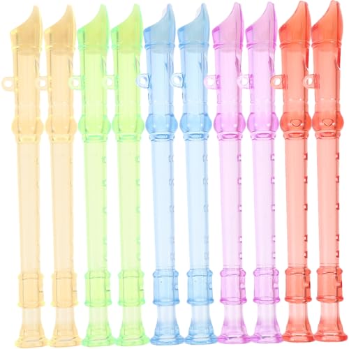HONITANO 10 STK Teiliges Mini Kunststoffflöte mit Löchern Leichtes Musikspielzeug für Einfache Bedienung Sicher und Tragbar für Musikalische Früherziehung und Anfänger Zufällige Farbe HONITANO 10 STK Teiliges Mini Kunststoffflöte mit Löchern Leichtes Musikspielzeug für Einfache Bedienung Sicher und Tragbar für Musikalische Früherziehung und Anfänger Zufällige Farbe von HONITANO