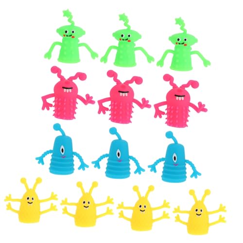 HONITANO 10 Stück Teiliges Halloween Mini Fingerpuppen aus Flexiblem TPR Bunte Figuren für Interaktives Spiel Fördert Fantasie und Kommunikation bei Kindern Leicht und Wiederverwendbar für HONITANO 10 Stück Teiliges Halloween Mini Fingerpuppen aus Flexiblem TPR Bunte Figuren für Interaktives Spiel Fördert Fantasie und Kommunikation bei Kindern Leicht und Wiederverwendbar für von HONITANO