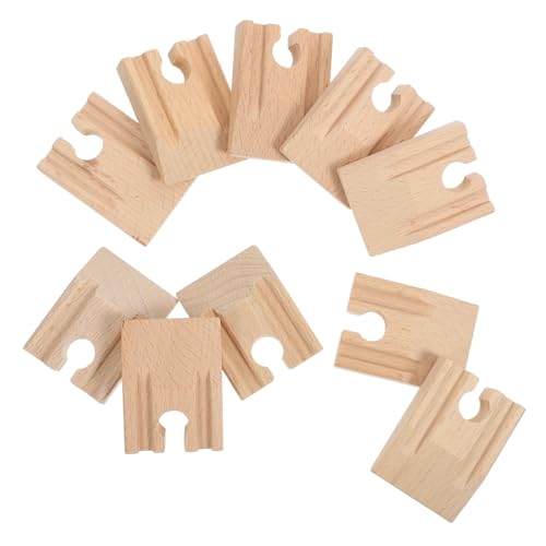 HONITANO 10 Stück Teiliges Holzschienen erweiterungsset für Holzeisenbahn Langlebige Detailreiche Gleise für Eisenbahn szenen DIY Pädagogisch Wertvoll Kompatibel mit Modellbahnen HONITANO 10 Stück Teiliges Holzschienen erweiterungsset für Holzeisenbahn Langlebige Detailreiche Gleise für Eisenbahn szenen DIY Pädagogisch Wertvoll Kompatibel mit Modellbahnen von HONITANO