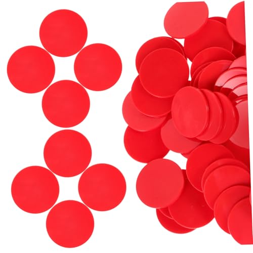 HONITANO 100 Stück Runde Farbige Spielmünzen Spielsteine Für Brettspiele Zählchips Leicht Tragbar Glatte Oberfläche Für Bingo Mathematik Lernspiel Zubehör HONITANO 100 Stück Runde Farbige Spielmünzen Spielsteine Für Brettspiele Zählchips Leicht Tragbar Glatte Oberfläche Für Bingo Mathematik Lernspiel Zubehör von HONITANO