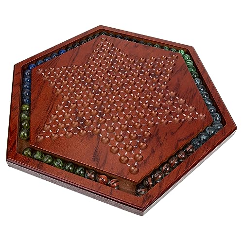 HONITANO 1satz Hexagon Holzspiel Brettspiel Mit Murmeln Für Junge Mädchen Gesellschaftsspiel Intelligenz Und Koordination Für Familien Partys Und Reisen HONITANO 1satz Hexagon Holzspiel Brettspiel Mit Murmeln Für Junge Mädchen Gesellschaftsspiel Intelligenz Und Koordination Für Familien Partys Und Reisen von HONITANO