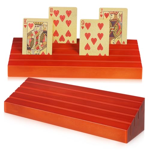 HONITANO 2 Stück Basis für Spielkarten Anzeigekarten Kind Hüllen für Spielkartendecks Kartenspiel serviert Händler Oh Stehkartenhalter Spielkartenständer Spielkartenhalter Kiefernholz Braun HONITANO 2 Stück Basis für Spielkarten Anzeigekarten Kind Hüllen für Spielkartendecks Kartenspiel serviert Händler Oh Stehkartenhalter Spielkartenständer Spielkartenhalter Kiefernholz Braun von HONITANO