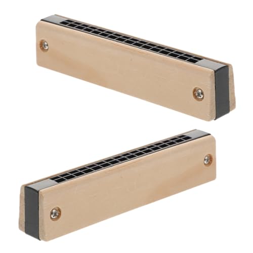 HONITANO 2 Stück Holzmundharmonika DIY Graffiti Musikinstrument Anfänger Geschenk Tragbar Hochwertiger Klang für Mädchen Jungen HONITANO 2 Stück Holzmundharmonika DIY Graffiti Musikinstrument Anfänger Geschenk Tragbar Hochwertiger Klang für Mädchen Jungen von HONITANO