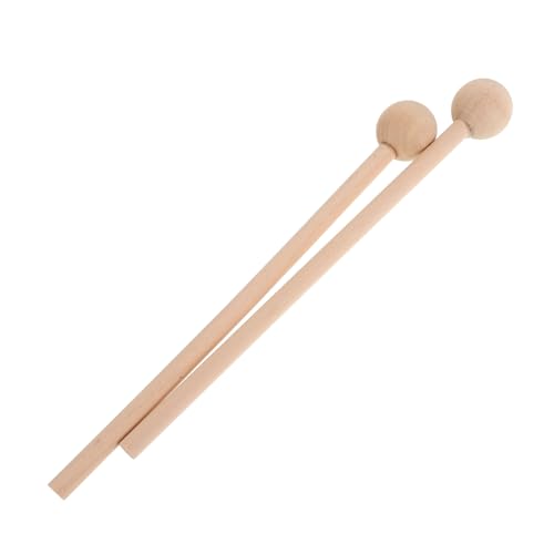 HONITANO 2 Stück Holzschlägel für Sichere Orff Percussion Mallets Langlebige Holzkonstruktion für Xylophon Glockenspiel Chime Instrumente Fördert Musikalische Kreativität und Rhythmusgefühl HONITANO 2 Stück Holzschlägel für Sichere Orff Percussion Mallets Langlebige Holzkonstruktion für Xylophon Glockenspiel Chime Instrumente Fördert Musikalische Kreativität und Rhythmusgefühl von HONITANO