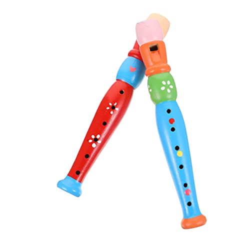 HONITANO 2 Stück Teiliges Kinderblockflöten Holz Robustes Musikinstrument Buntem Design Flöte für Frühes Musiktraining und Spielerisches Lernen Geeignet HONITANO 2 Stück Teiliges Kinderblockflöten Holz Robustes Musikinstrument Buntem Design Flöte für Frühes Musiktraining und Spielerisches Lernen Geeignet von HONITANO