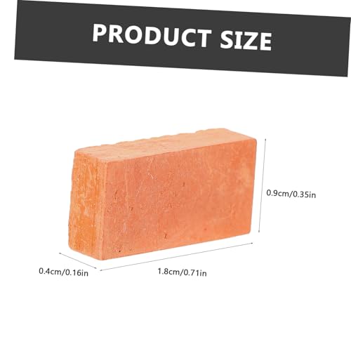HONITANO 20 Stück Miniatur Ziegelsteine Rot für Mikro Landschaftsbau DIY Modellbau Bausteine für Sandtisch Garten Puppenhaus Dekoration Kompakte Vielseitig für Miniatur Szenerien HONITANO 20 Stück Miniatur Ziegelsteine Rot für Mikro Landschaftsbau DIY Modellbau Bausteine für Sandtisch Garten Puppenhaus Dekoration Kompakte Vielseitig für Miniatur Szenerien von HONITANO