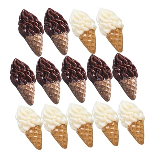 HONITANO 20 Stück Teiliges Miniatur Eiscreme aus Harz Farbige Mini Dessert Deko Realistische Miniatur Szenenmodelle für Puppenhaus und DIY Bastelprojekte Langlebig und Detailreich HONITANO 20 Stück Teiliges Miniatur Eiscreme aus Harz Farbige Mini Dessert Deko Realistische Miniatur Szenenmodelle für Puppenhaus und DIY Bastelprojekte Langlebig und Detailreich von HONITANO