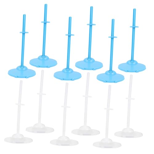 HONITANO 20 Stück Teiliges Puppenständer Transparente und Blaue Feste Halterungen Puppenstütze für Robustes Zubehör für Puppen und Actionfiguren Langlebig und Kindersicher HONITANO 20 Stück Teiliges Puppenständer Transparente und Blaue Feste Halterungen Puppenstütze für Robustes Zubehör für Puppen und Actionfiguren Langlebig und Kindersicher von HONITANO