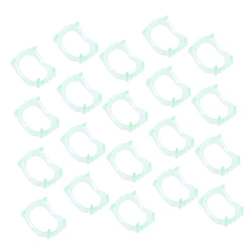 HONITANO 25 Stück Teiliges Halloween Leuchtende Vampirzähne aus Robustem Gruseliges Kostümzubehör für Party Cosplay und Rollenspiele Geeignet für Erwachsene HONITANO 25 Stück Teiliges Halloween Leuchtende Vampirzähne aus Robustem Gruseliges Kostümzubehör für Party Cosplay und Rollenspiele Geeignet für Erwachsene von HONITANO