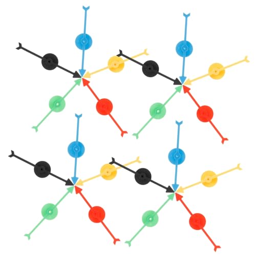 HONITANO 25 Stück Teiliges Plastik Langlebig für Brettspiele DIY Ersatzpfeile Leicht und Robust als Lernhilfe und Dekoration im Klassenzimmer HONITANO 25 Stück Teiliges Plastik Langlebig für Brettspiele DIY Ersatzpfeile Leicht und Robust als Lernhilfe und Dekoration im Klassenzimmer von HONITANO