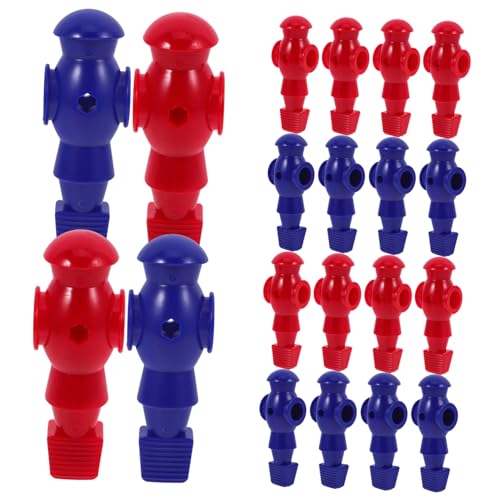 HONITANO 26 Stück Teiliges Tischfußball Ersatzspieler aus Robustem Kunststoff Ergonomisch Geformte Fußballfiguren in Elegantem Rot und Blau Langlebige Foosball Figuren für Präzises HONITANO 26 Stück Teiliges Tischfußball Ersatzspieler aus Robustem Kunststoff Ergonomisch Geformte Fußballfiguren in Elegantem Rot und Blau Langlebige Foosball Figuren für Präzises von HONITANO