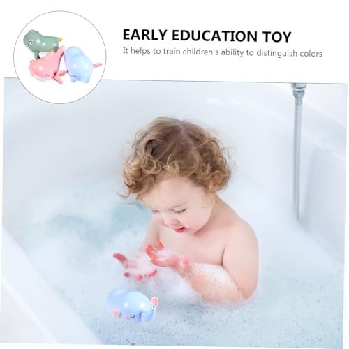 HONITANO 3 Stück Teiliges Badespielzeug für Kleinkinder mit Aufziehfunktion Bunte Badetiere Elefant Fisch Frosch Geeignet für Badewanne und Schwimmbad Fördert Spielerisch Motorik und HONITANO 3 Stück Teiliges Badespielzeug für Kleinkinder mit Aufziehfunktion Bunte Badetiere Elefant Fisch Frosch Geeignet für Badewanne und Schwimmbad Fördert Spielerisch Motorik und von HONITANO