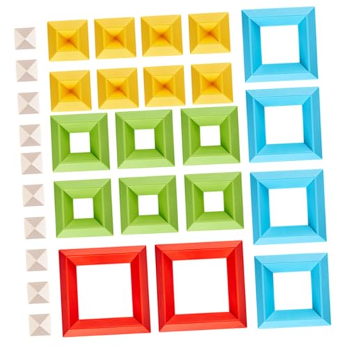 HONITANO 30 Stück Teiliges Stapelspielzeug für Kleinkinder Bunte Geruchslose Bauklötze aus Kindersicherem Fördert Feinmotorik Räumliches Denken und Hand Auge koordination Pädagogisches HONITANO 30 Stück Teiliges Stapelspielzeug für Kleinkinder Bunte Geruchslose Bauklötze aus Kindersicherem Fördert Feinmotorik Räumliches Denken und Hand Auge koordination Pädagogisches von HONITANO