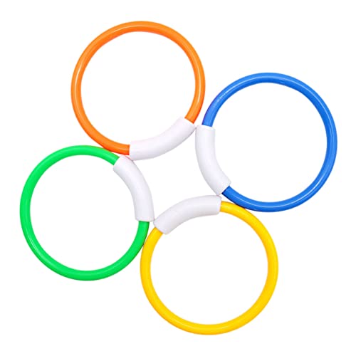 HONITANO 4 Stück Tauchringe Bunte Wasserspielzeuge für Schwimmbad Tauchtraining und Frühförderung Leichte Greifspielzeuge für Mädchen und Jungen Zufällige Farbe Zufällige Farbe HONITANO 4 Stück Tauchringe Bunte Wasserspielzeuge für Schwimmbad Tauchtraining und Frühförderung Leichte Greifspielzeuge für Mädchen und Jungen Zufällige Farbe Zufällige Farbe von HONITANO