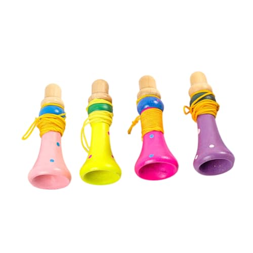 HONITANO 4 Stück Teiliges Holz Trompeten für Bunte Anfänger Instrumente Stabiles Musikinstrument zur Frühkindlichen und Musikalischem Lernen HONITANO 4 Stück Teiliges Holz Trompeten für Bunte Anfänger Instrumente Stabiles Musikinstrument zur Frühkindlichen und Musikalischem Lernen von HONITANO
