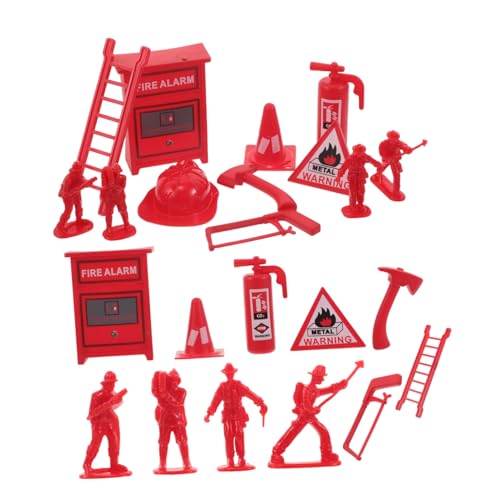 HONITANO 5 Sätze Feuerwehrmann Spielset für Puppenhaus mit Mini Feuerlöschern und Feuerwehr-Accessoires Detailgetreues Rollenspiel Zubehör Fördert Kreativität und Zusammenarbeit bei Kindern HONITANO 5 Sätze Feuerwehrmann Spielset für Puppenhaus mit Mini Feuerlöschern und Feuerwehr-Accessoires Detailgetreues Rollenspiel Zubehör Fördert Kreativität und Zusammenarbeit bei Kindern von HONITANO