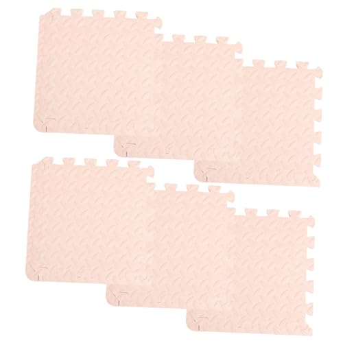 HONITANO 6 Stück Teiliges Eva Puzzlematten mit Blattstruktur Dicke rutschfeste Bodenfliesen als Schützende Polsterung Kinderfreundlich Beige Einfach zu Verbinden für Wohnzimmer Spielzimmer HONITANO 6 Stück Teiliges Eva Puzzlematten mit Blattstruktur Dicke rutschfeste Bodenfliesen als Schützende Polsterung Kinderfreundlich Beige Einfach zu Verbinden für Wohnzimmer Spielzimmer von HONITANO