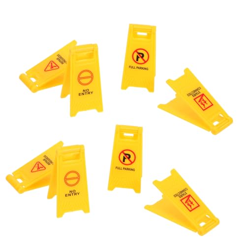 HONITANO 8 Stück Teiliges Miniatur Verkehrszeichen aus Langlebigem Kunststoff Realistische Verkehrsbarrieren und Warnschilder für Pädagogische Verkehrssicherheit für Spielerisches Lernen HONITANO 8 Stück Teiliges Miniatur Verkehrszeichen aus Langlebigem Kunststoff Realistische Verkehrsbarrieren und Warnschilder für Pädagogische Verkehrssicherheit für Spielerisches Lernen von HONITANO