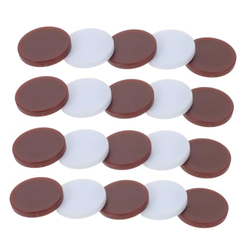 HONITANO 96stücke Schachfiguren Mit Teilen Runde Dame Als Ersatz Für Tischbrettspiele Robustes Material Für Camping-Spiele Kompatibel Mit Schach Dame Und Brettspiel HONITANO 96stücke Schachfiguren Mit Teilen Runde Dame Als Ersatz Für Tischbrettspiele Robustes Material Für Camping-Spiele Kompatibel Mit Schach Dame Und Brettspiel von HONITANO