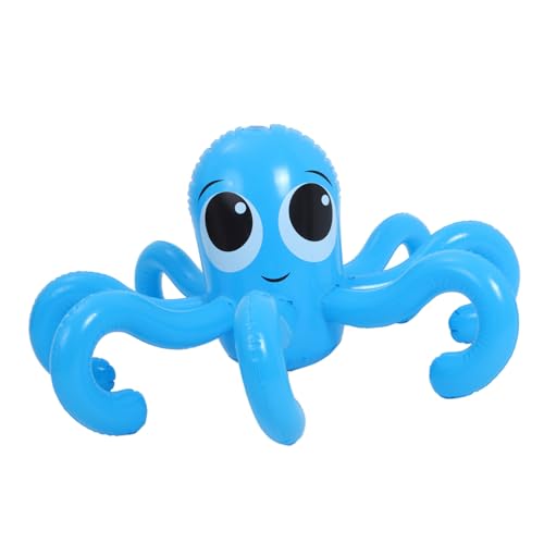 HONITANO Aufblasbarer Octopus Sprinkler Wasserspielzeug für Leichtes Sommer Outdoor Wasserspritzblume mit Dichtem für Familien und Freizeitspaß HONITANO Aufblasbarer Octopus Sprinkler Wasserspielzeug für Leichtes Sommer Outdoor Wasserspritzblume mit Dichtem für Familien und Freizeitspaß von HONITANO